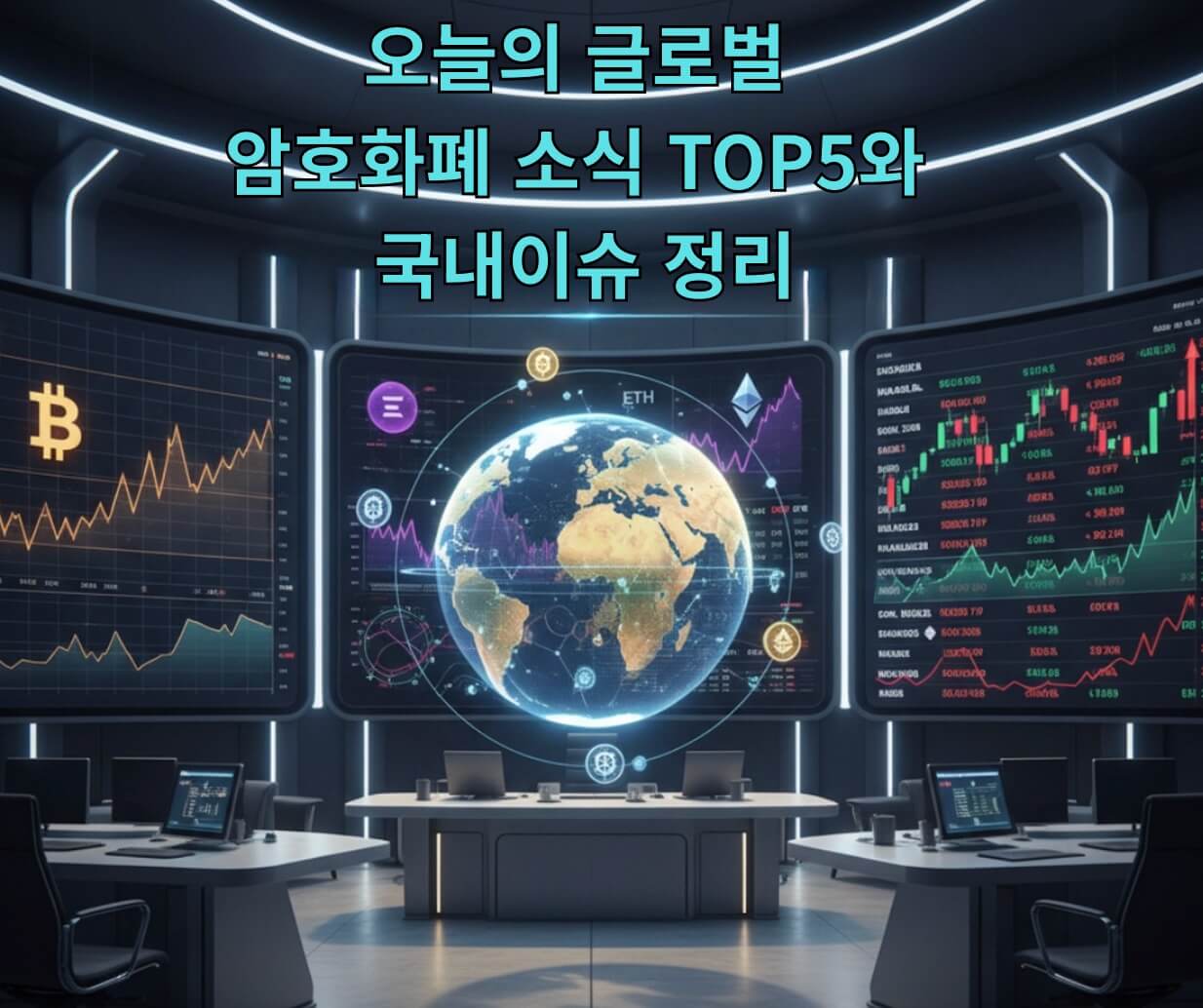 오늘의 글로벌 암호화폐 소식